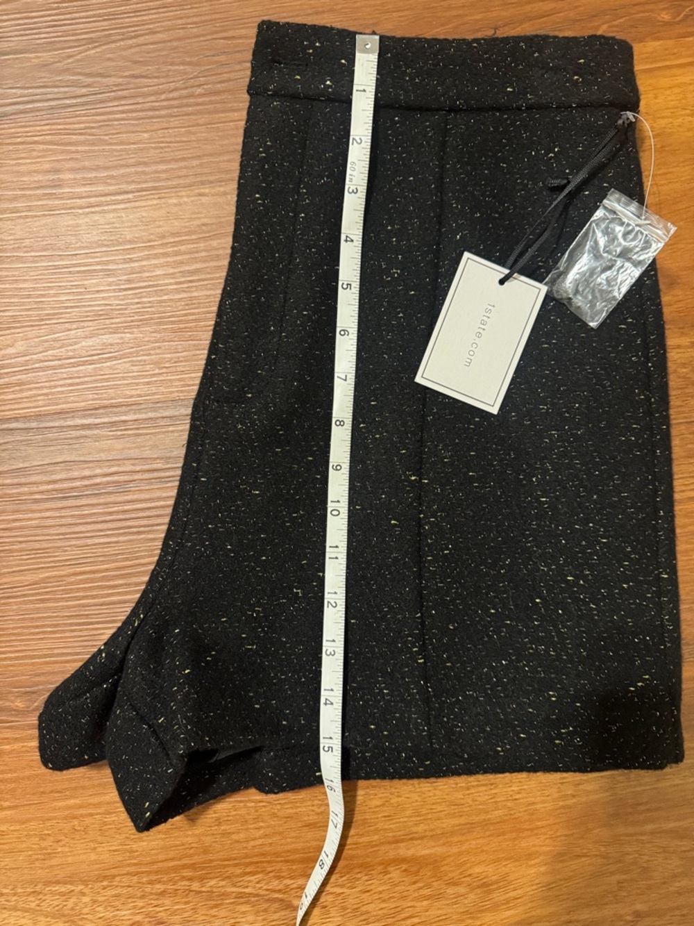 1 State lined shorts. Perfect for cooler weather. Size 8